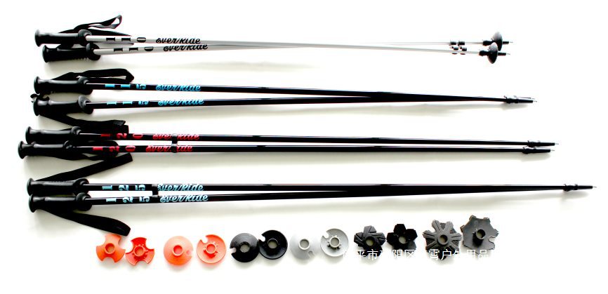 Snow Poles Free Shipping Ski Poles 70-130cm Various Sizes Aviation Aluminum High Performance Carbon Suitable for All Kinds of Snow Friends