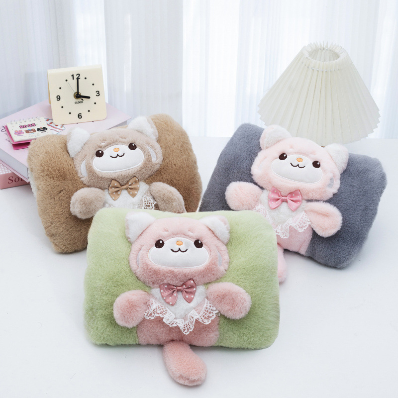 New National Standard Electric Hot Water Bottle Explosion-Proof Automatic Power-Off Warmer Baby Removable and Washable Hot Water Bottle Electric Warmer Hand Warmer Wholesale