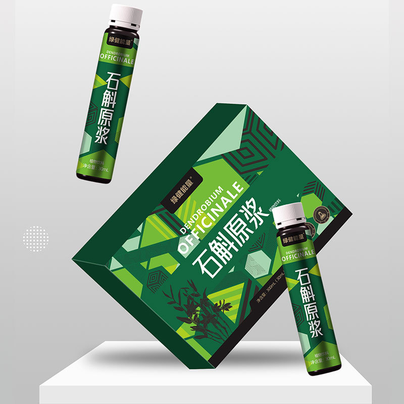 Huoshan Dendrobium Officinale Puree Processing Purple Dendrobium Officinale Puree Oem Fengdou Plant Beverage Oem