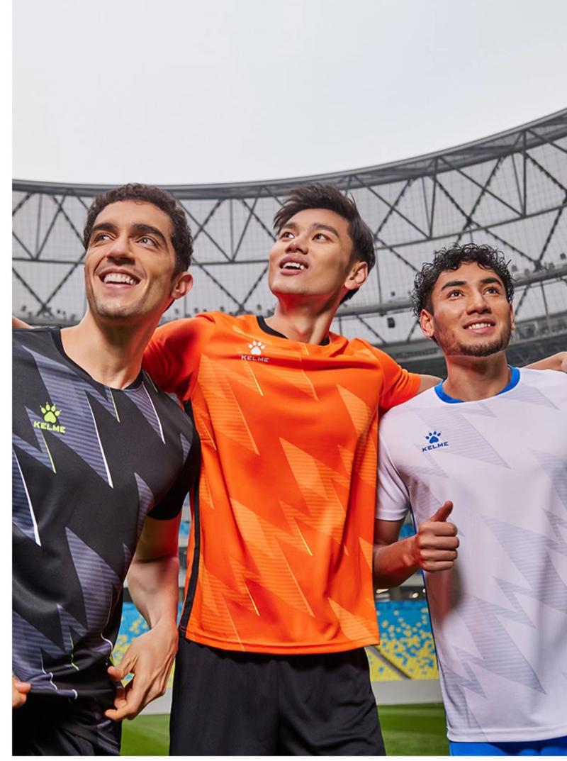 Summer Short-Sleeved Football Uniforms, Team Game Training Uniforms, Suits for Male and Female Students, Adult Quick-Drying Team Uniforms 9148