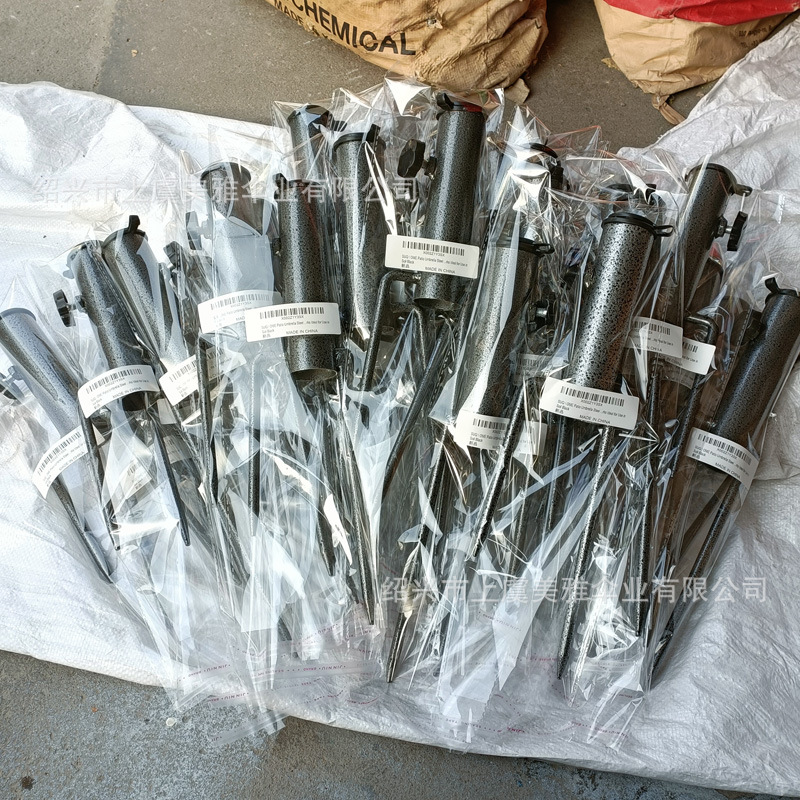 Factory Wholesale Iron Outdoor Sunshade Sun Umbrella Insert Umbrella Seat Garden Umbrella Fixed Umbrella Fork Umbrella Seat Umbrella Accessories