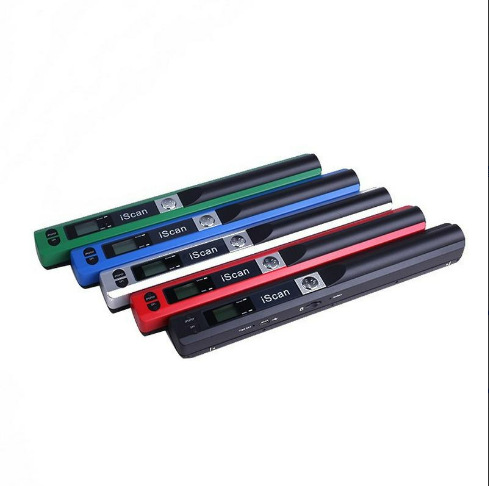 Iscan Portable Handheld Scanner Office Portable A4 Handheld Scanner Is Convenient to Carry When Traveling and Working in the Office