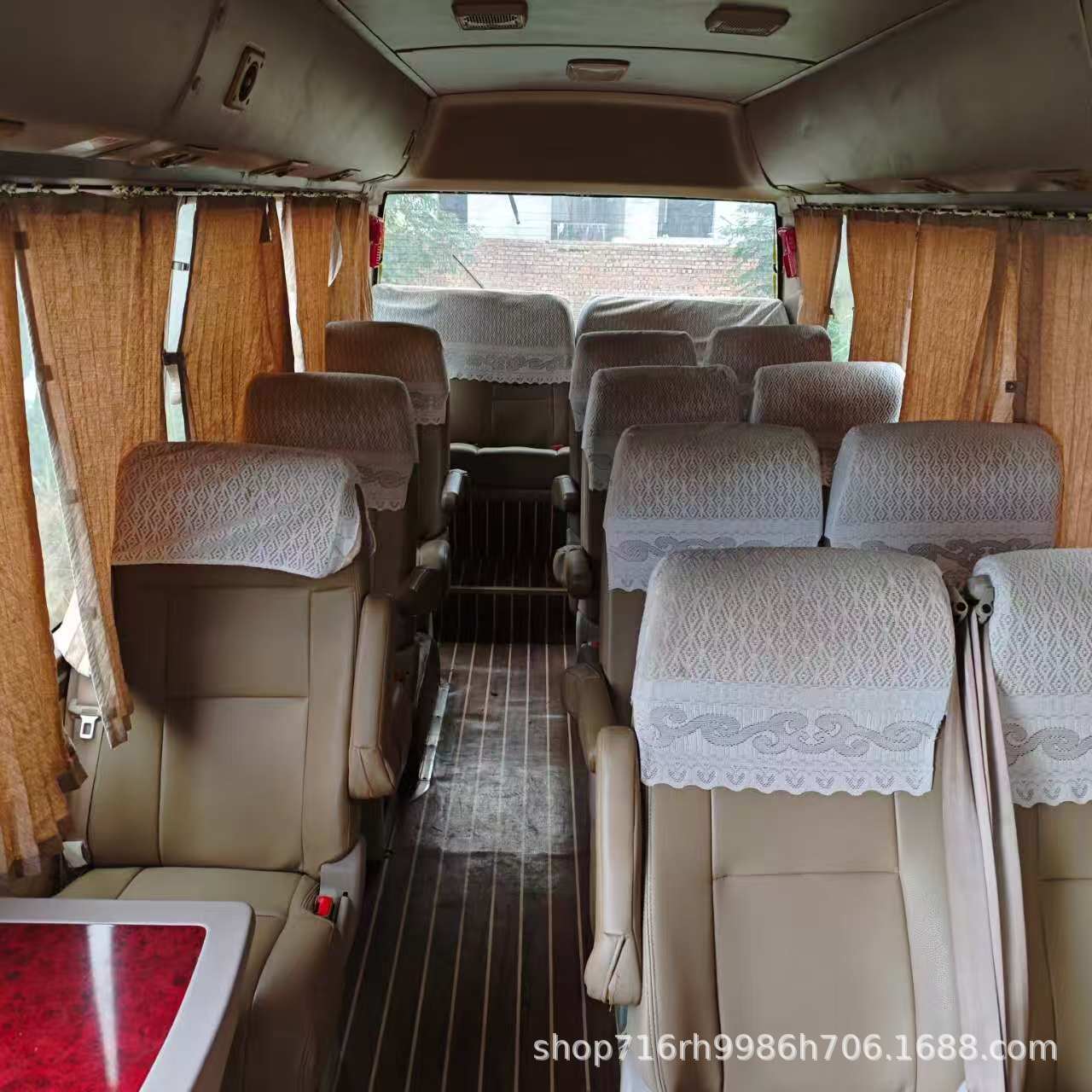 Year-Round Export of Electric Door Minibuses, Old Toyota Coaster Buses, Medium-Sized Buses with 19-23 Seats