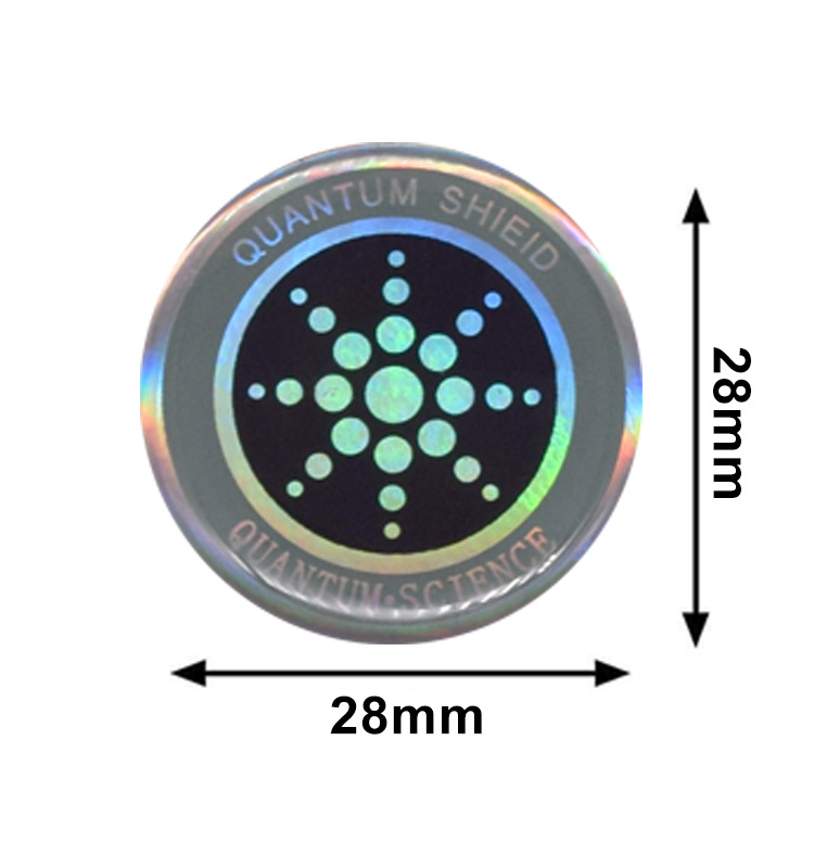 Boxed 24K sunflower anti-radiation sticker mobile phone anti-radiation sticker anti-battery radiation sticker logo