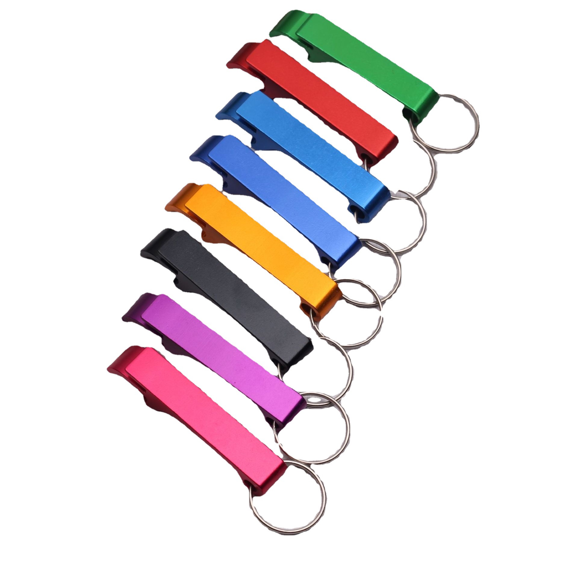 Creative Colorful Beer Bottle Opener Beer Opener Wine Opener Universal Keychain Bottle Opener Can Opener Wholesale