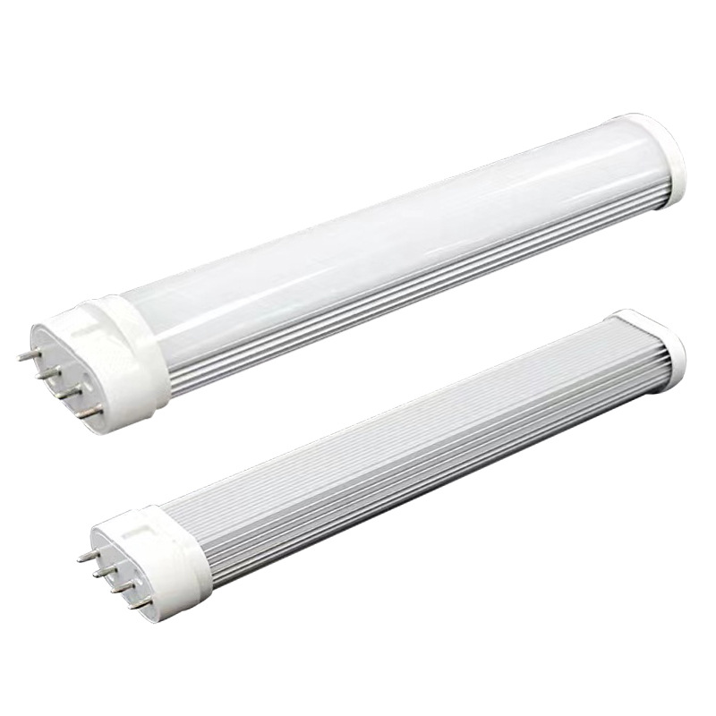 Four-Pin Horizontal Plug Lamp 2G11H Tube Replacement Traditional Lamp Flat Needle Led Horizontal Plug Lamp Fluorescent Lamp 410Mm18W