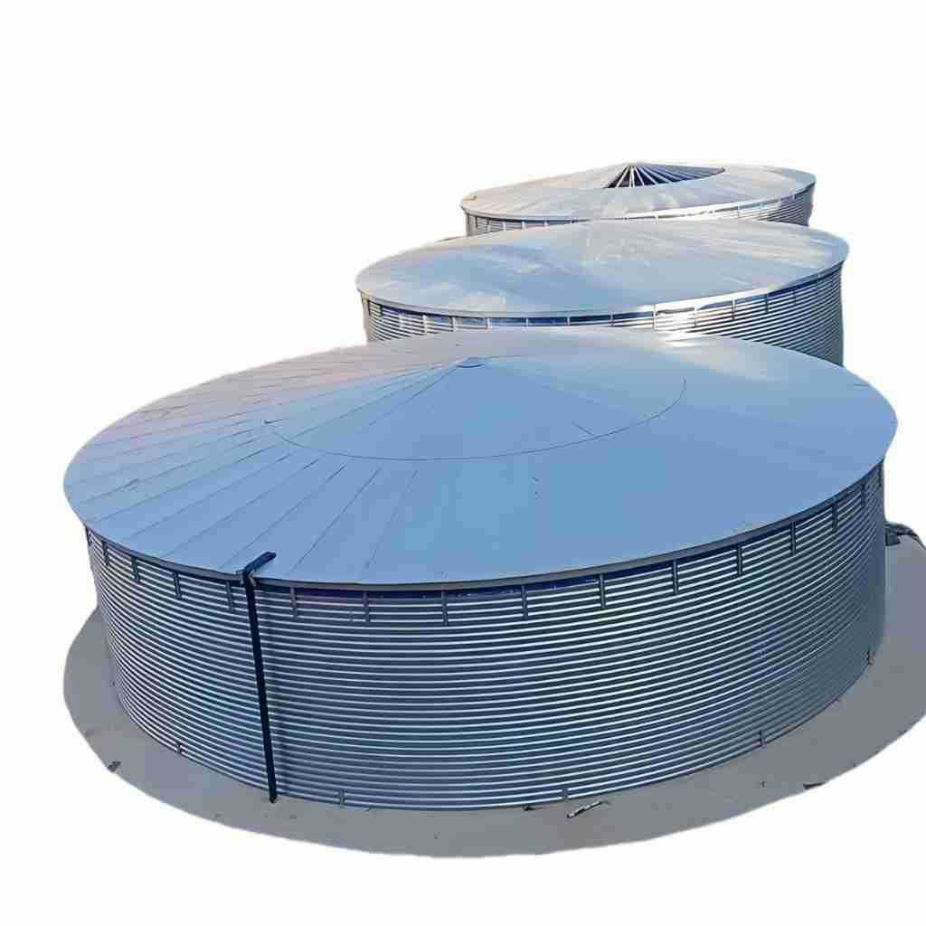 Galvanized Sheet Water Reservoir Fish Pond High-Density Circular Water Storage Tank Orchard Forest Fire Water Storage Factory