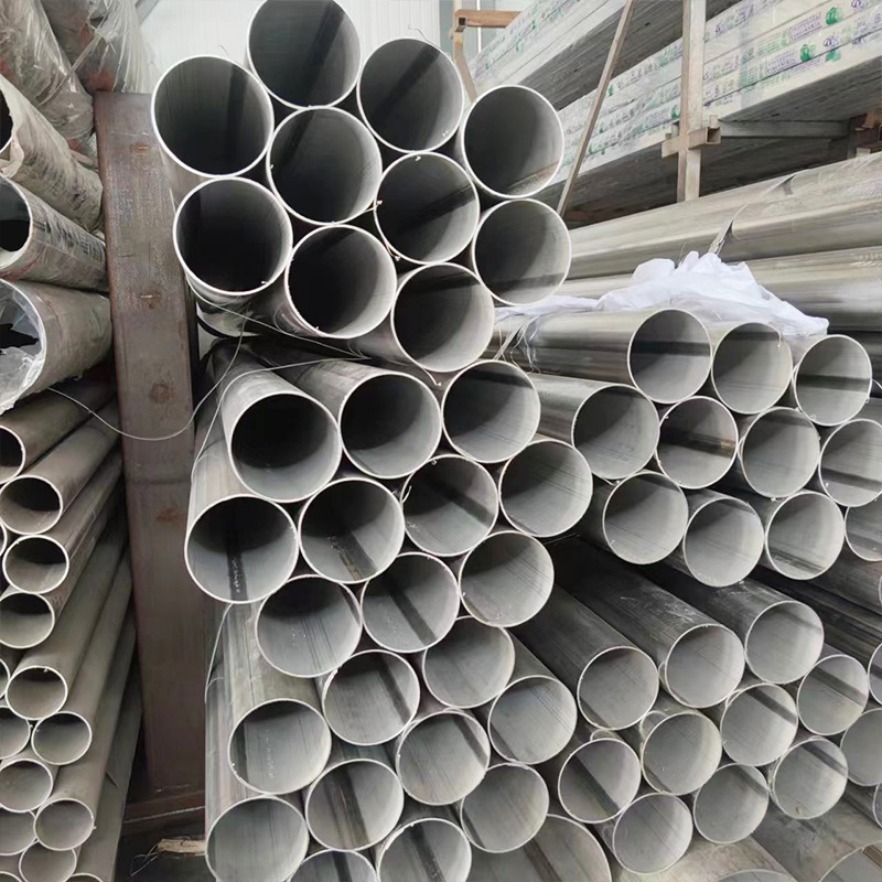 Manufacturer Supplies Stainless Steel Welded Pipe Large Diameter Industrial Pipe Zero-Cut Welding Processing 304 Stainless Steel Hollow Round Pipe