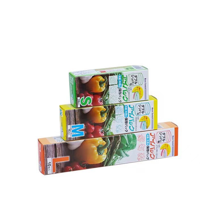 Sealed Bag Food Grade Sealed Fresh-keeping Bag Self-sealing Bag Plastic Thickened Household Freezing Special Storage Bag