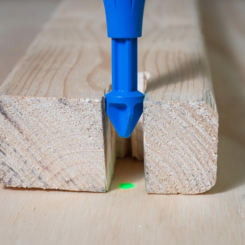 Byrnetools Deep Hole Jet Marking Pen for Marking Lines and Positioning Internal Holes with Press-Type Inkjet Marker