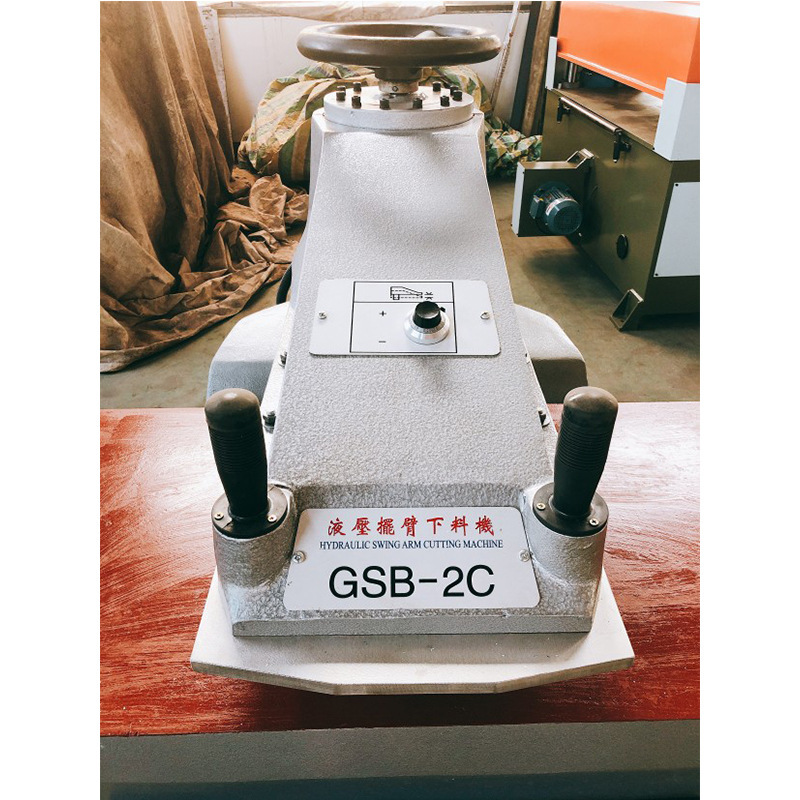 Factory wholesale small hydraulic rocker arm cutting machine mask leather gloves fabric luggage toy swing arm die cutting machine