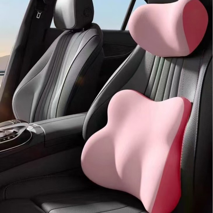 Car Lumbar Headrest, Car Memory Foam Lumbar Support, Cushion, Lumbar Cushion, Lumbar Support, Cross-Border Supply Wholesale