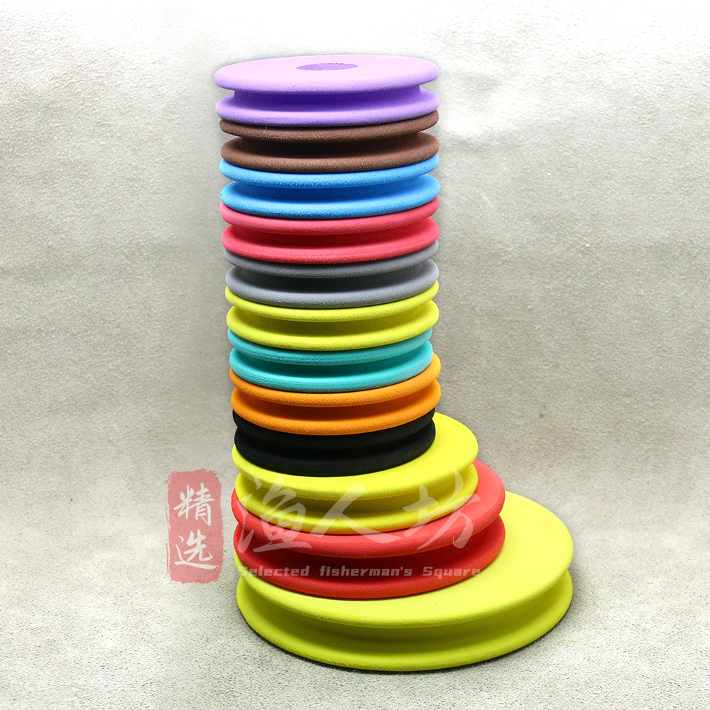 Main line shaft foam gray red blue orange diameter 6070 degree fishing gear finished main line group fishing fish supplies small accessories