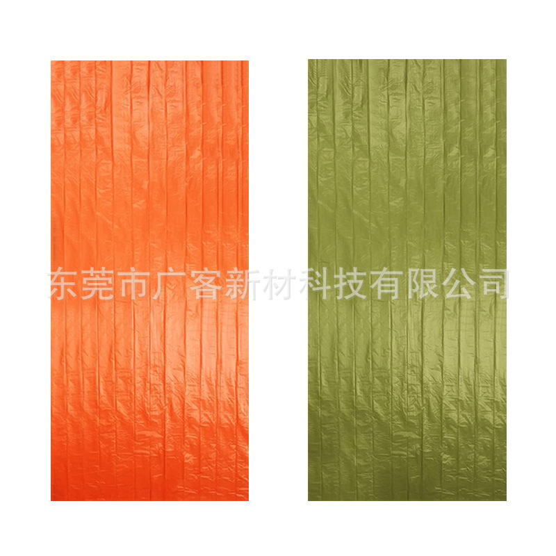 Cross-border outdoor anti-loss of temperature sleeping bag PE aluminum film sports first aid tent sleeping bag warm orange hot pressing emergency sleeping bag