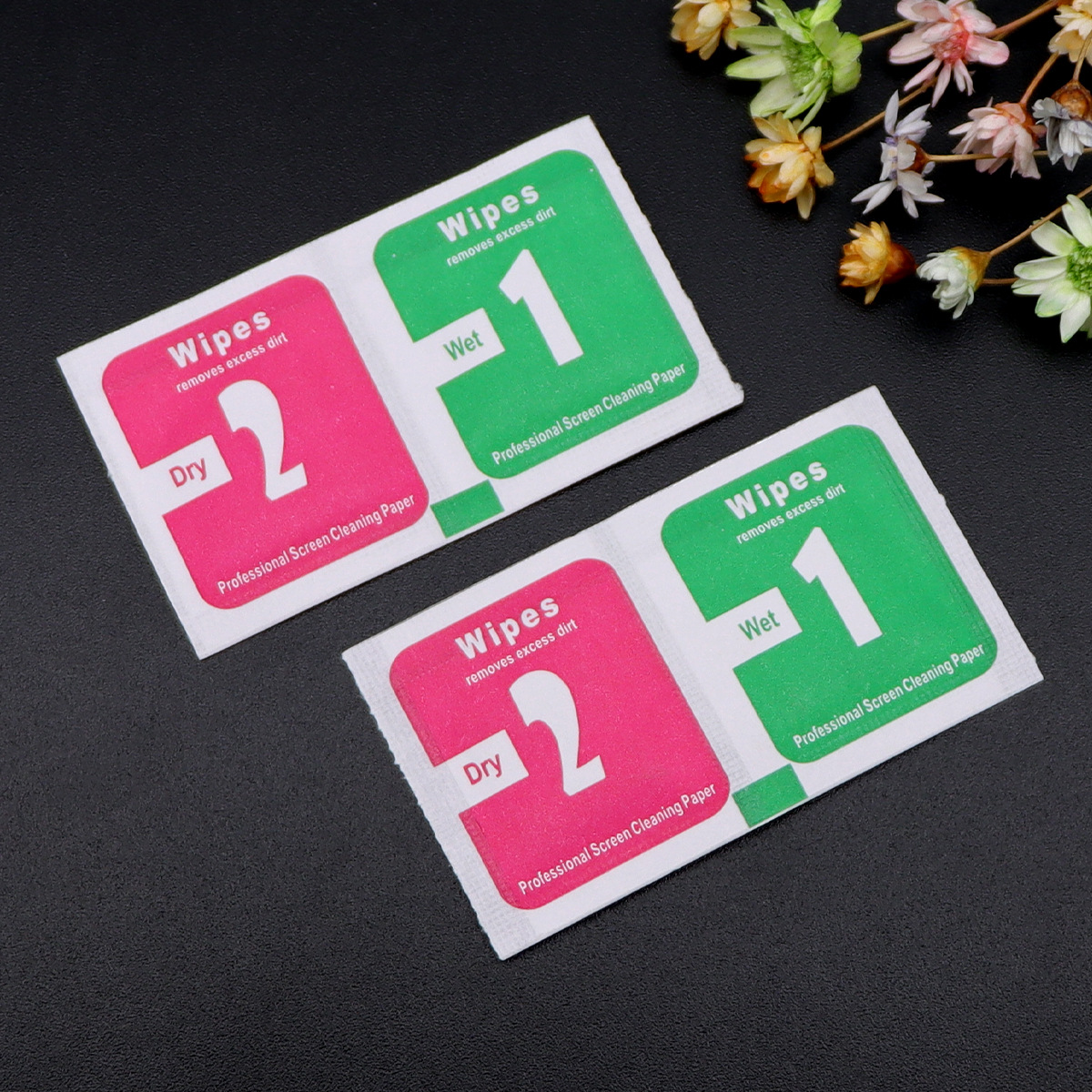 Салфетка для чистки защитной пленки мобильного телефона с алкоголем, влажная и сухая, 1+2 пленка, вспомогательный инструмент для удаления пыли