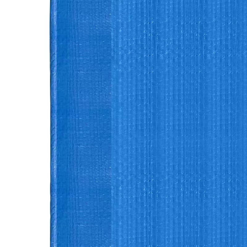 Cross-Border Export Pe Blue Tarpaulin Waterproof Sunscreen Cloth Rain and Sunshade Cloth Rainproof Tarpaulin Tarpaulin Factory