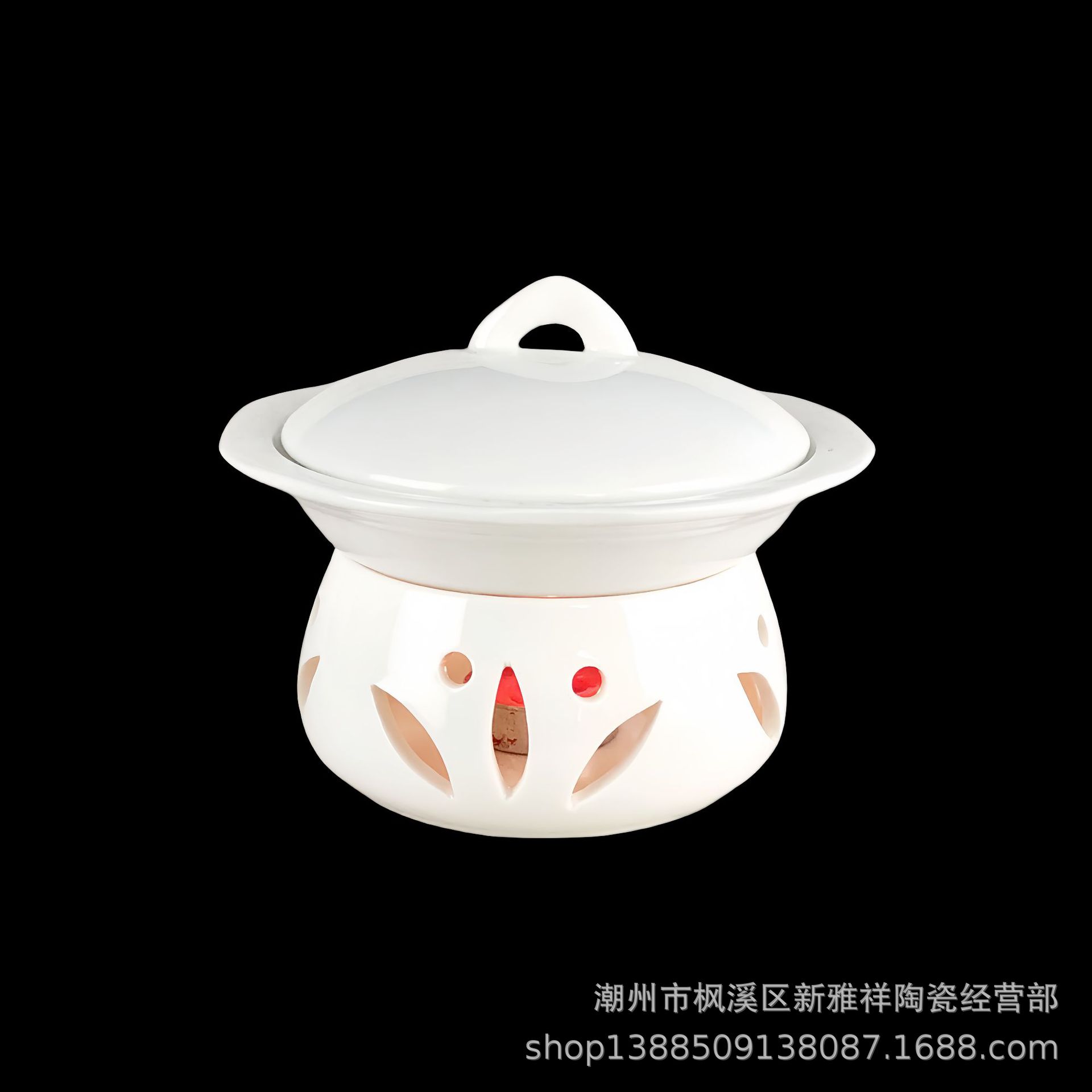 Керамическая посуда для масла, поднос для десертов с подогревом, тарелка для супа из гнезда с гинсенгом, можно использовать как логотип