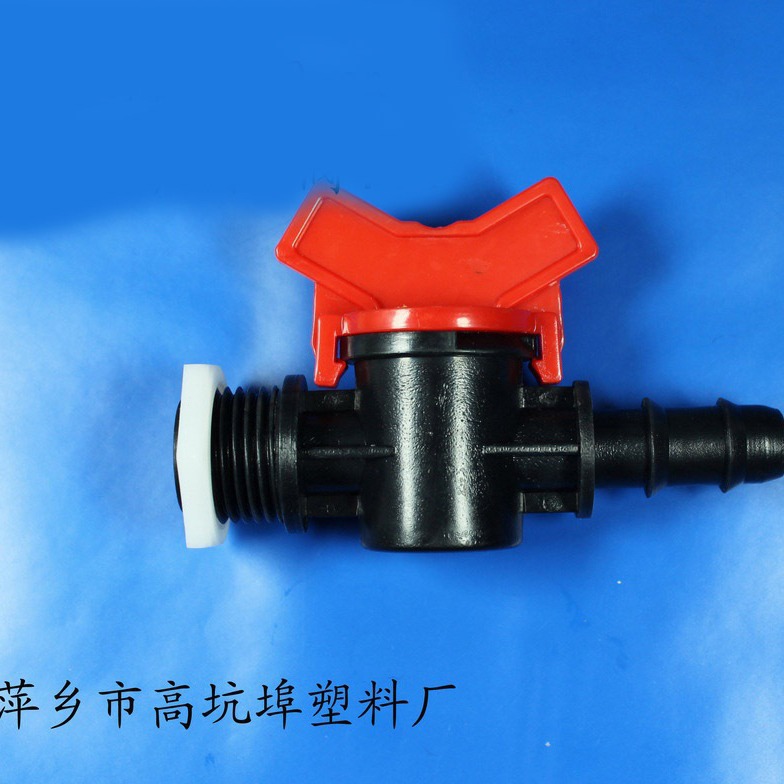 Supply of Plastic Switch Valves for Aquaculture, 1/2 Inch Switch, 3/8 Inch Connector, Household Hose Spiral Faucet