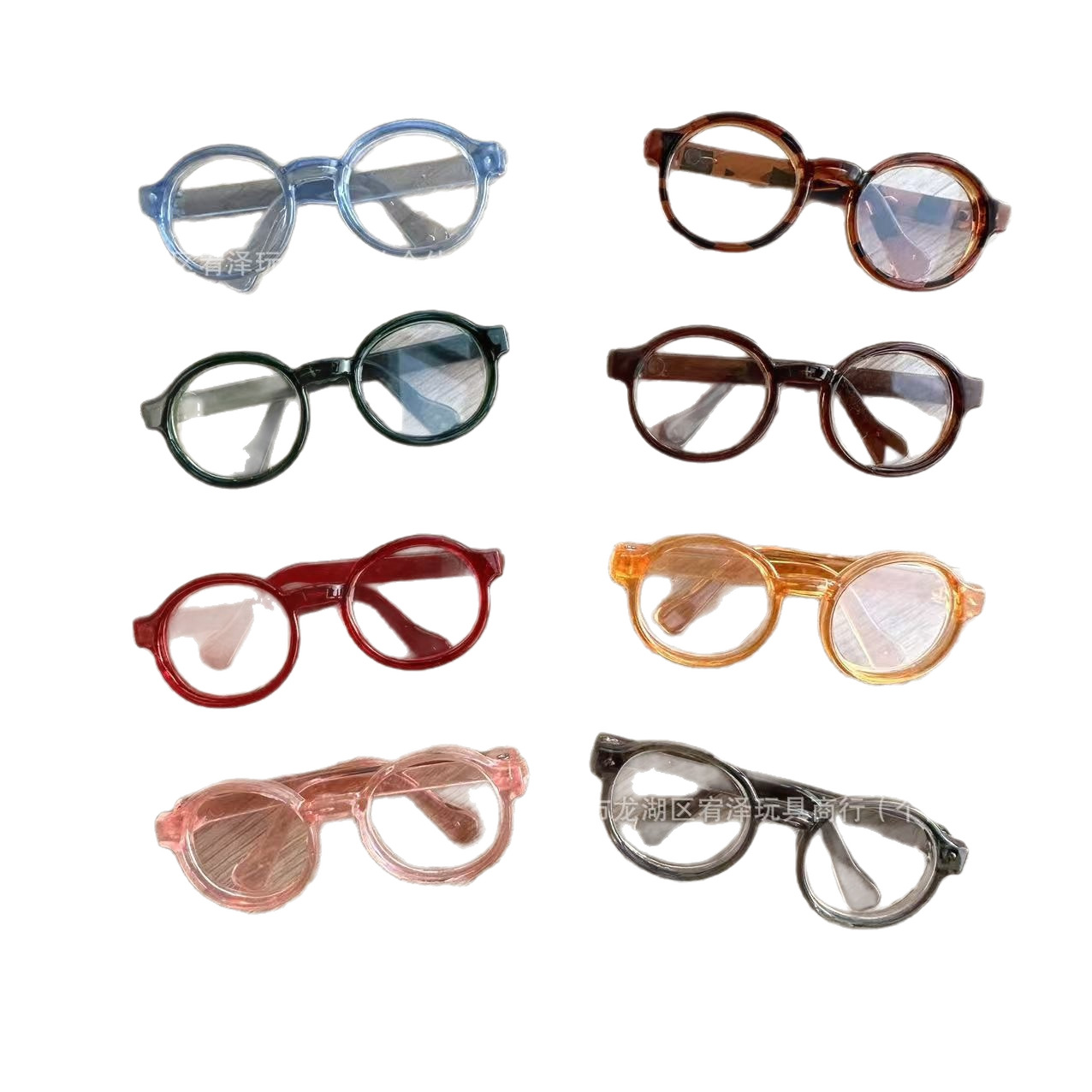 New Labubu 4Th Generation Baby Glasses 4.5cm Heart Password Labubu Cotton Doll Accessories Idol Doll