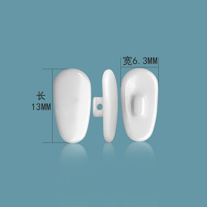 Source Manufacturer Supplies High-End Glasses Ceramic Stipules, Ceramic Nose Pads, Glasses Stipules Wholesale