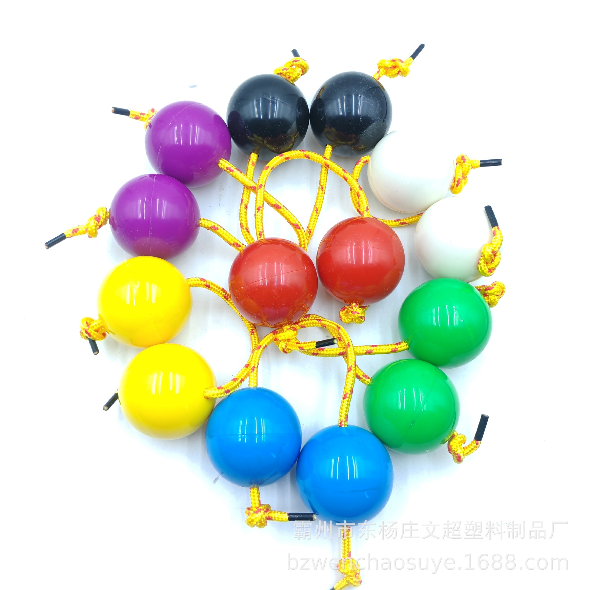 Orff Percussion Rhythm Sand Ball Colorful Double Ball Sand Hammer Ka Hong Drum Accompaniment Sand Ball Wholesale Silent Sand Ball