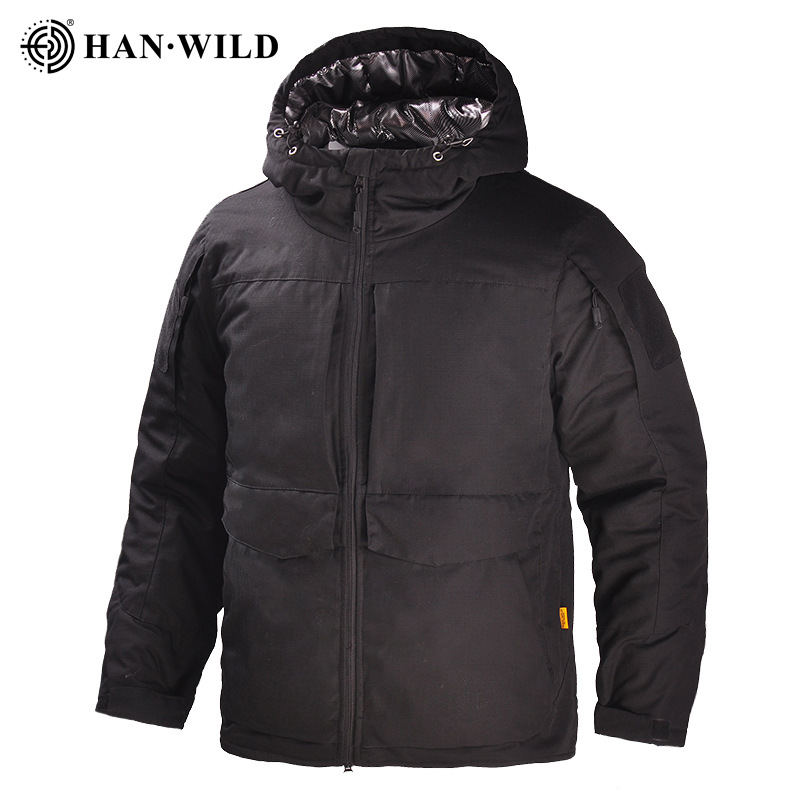 Hanye Heat Reflective Tactical Cotton Jacket for Men and Women Winter Outdoor Camouflage Warm Windbreaker Military Fans Battlefield Cotton Clothing Wholesale