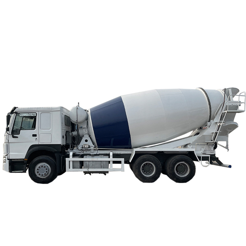 Transfer of Second-Hand Commercial Concrete Mixer Truck, Rear Eight-Wheel Commercial Concrete Transport Tank Truck, 14 Cubic Meter Cement Mixer Truck