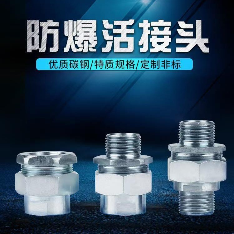 Bhj Explosion-Proof Union Bhj-3/4-B a Type C Type 6 Points Dn20 Union Galvanized White Carbon Steel