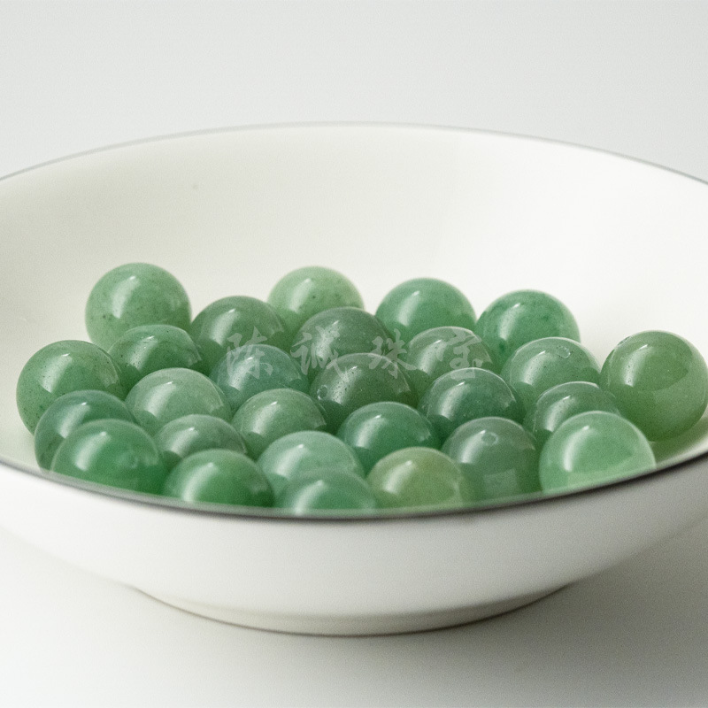 Factory direct supply green east mausoleum amethyst green gold tiger eye agate loose beads half hole non-porous diy jewelry accessories wholesale