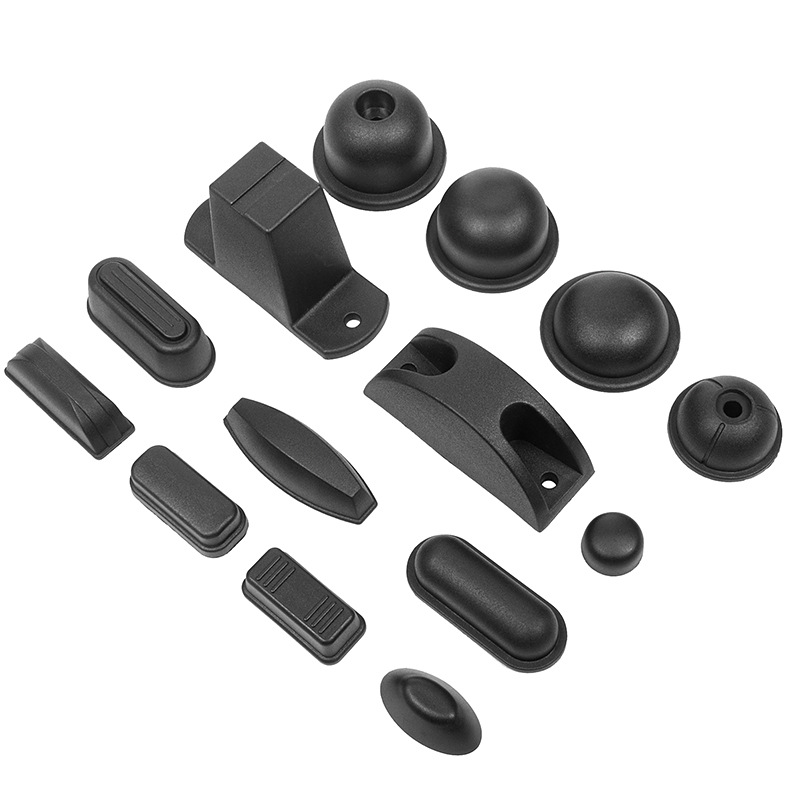 Spot wholesale luggage plastic accessories plastic foot base foot nail stand luggage Rod accessories