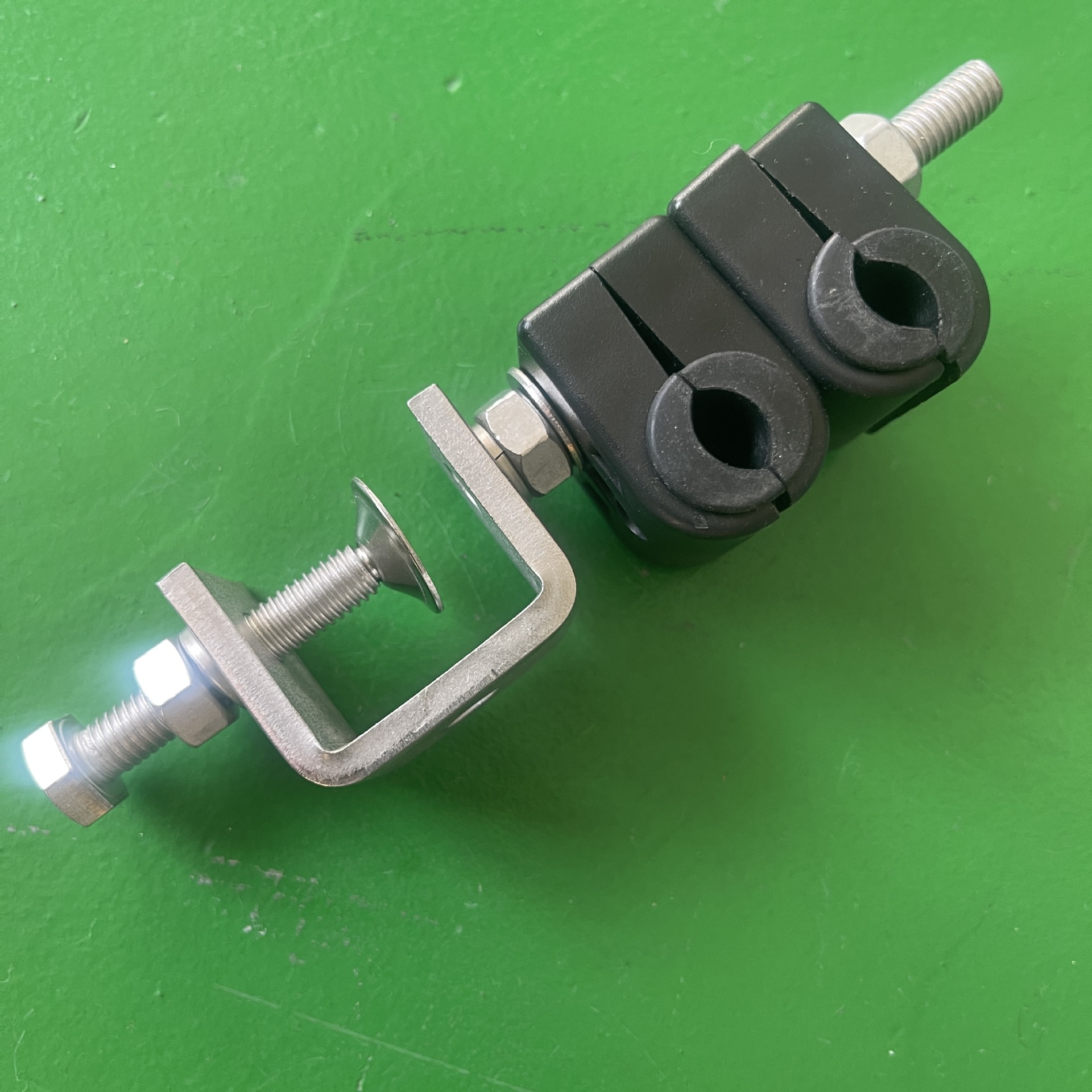 Stainless Steel Feeder Clamp 2 Holes Factory Direct Sales Spot Supply