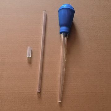 Fish Tank Water Changer, Aquarium Equipment, Multi-Functional Water Suction, Water Changer, Straw, Coral Feeder, Length 29cm