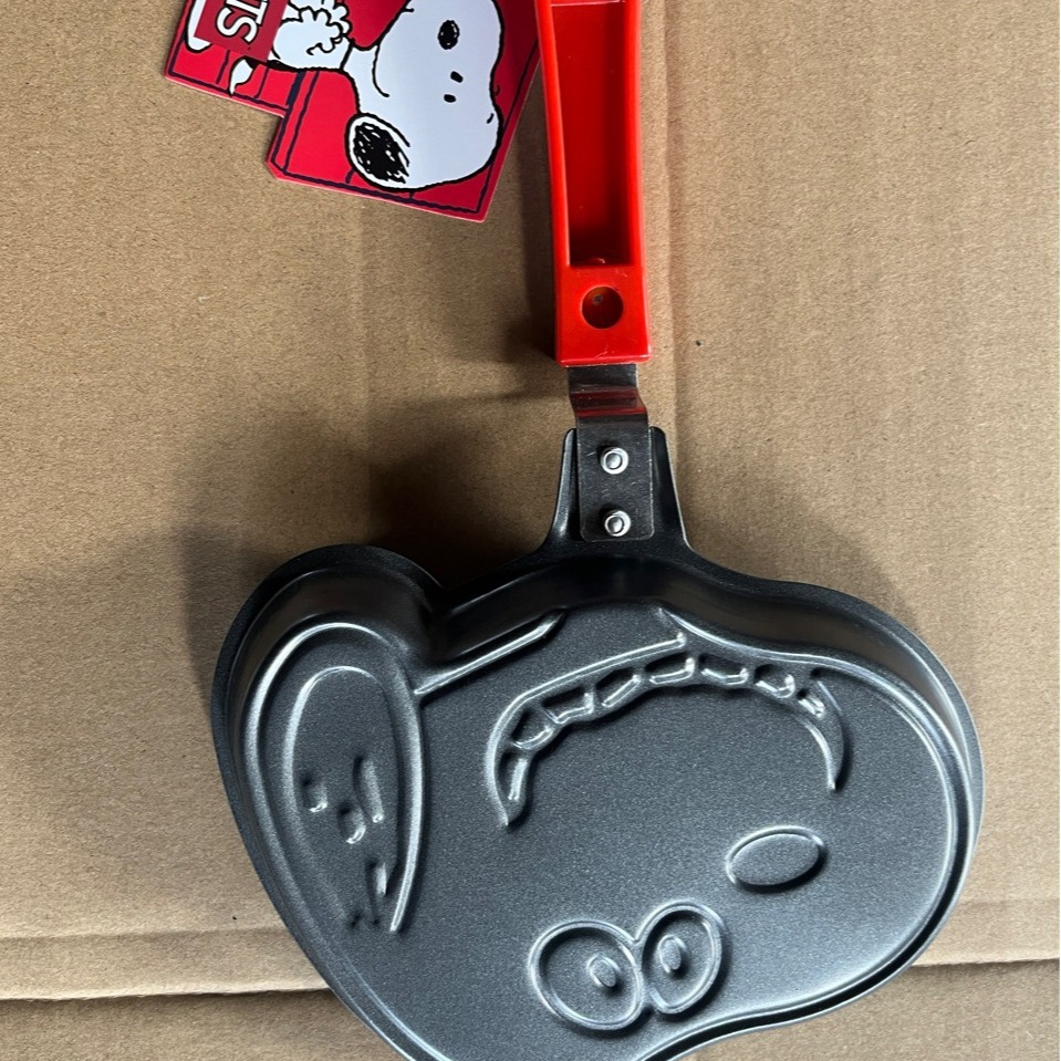 2024 New Cartoon Omelette Pan Kawaii Snoopy Home Breakfast Pan Mini Non-Stick Pan Omelette Pan Cross-Border