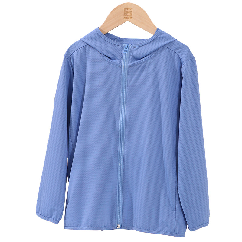 Children's Sunscreen Clothing Summer Skin Clothing Boys and Girls UV Protection Coat Adult Parent-Child Sunshade Clothing