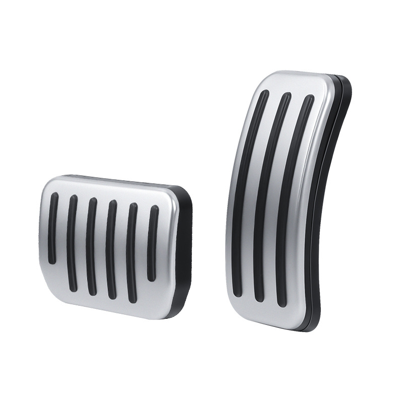 Suitable for the New Version of Model Y3 Tesla Accelerator Brake Pedal Buckle Slide Rail P Version Interior Modification Accessories