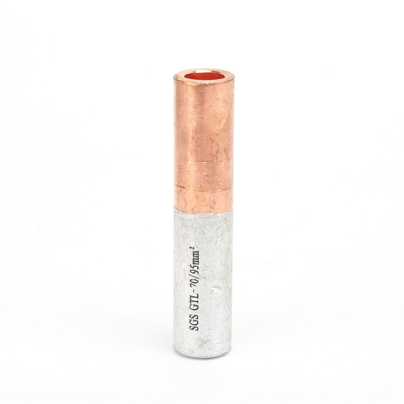 Copper-aluminum transition GTL connecting pipe inlaid copper-aluminum connecting pipe copper-aluminum pipe cable butt copper-aluminum pipe