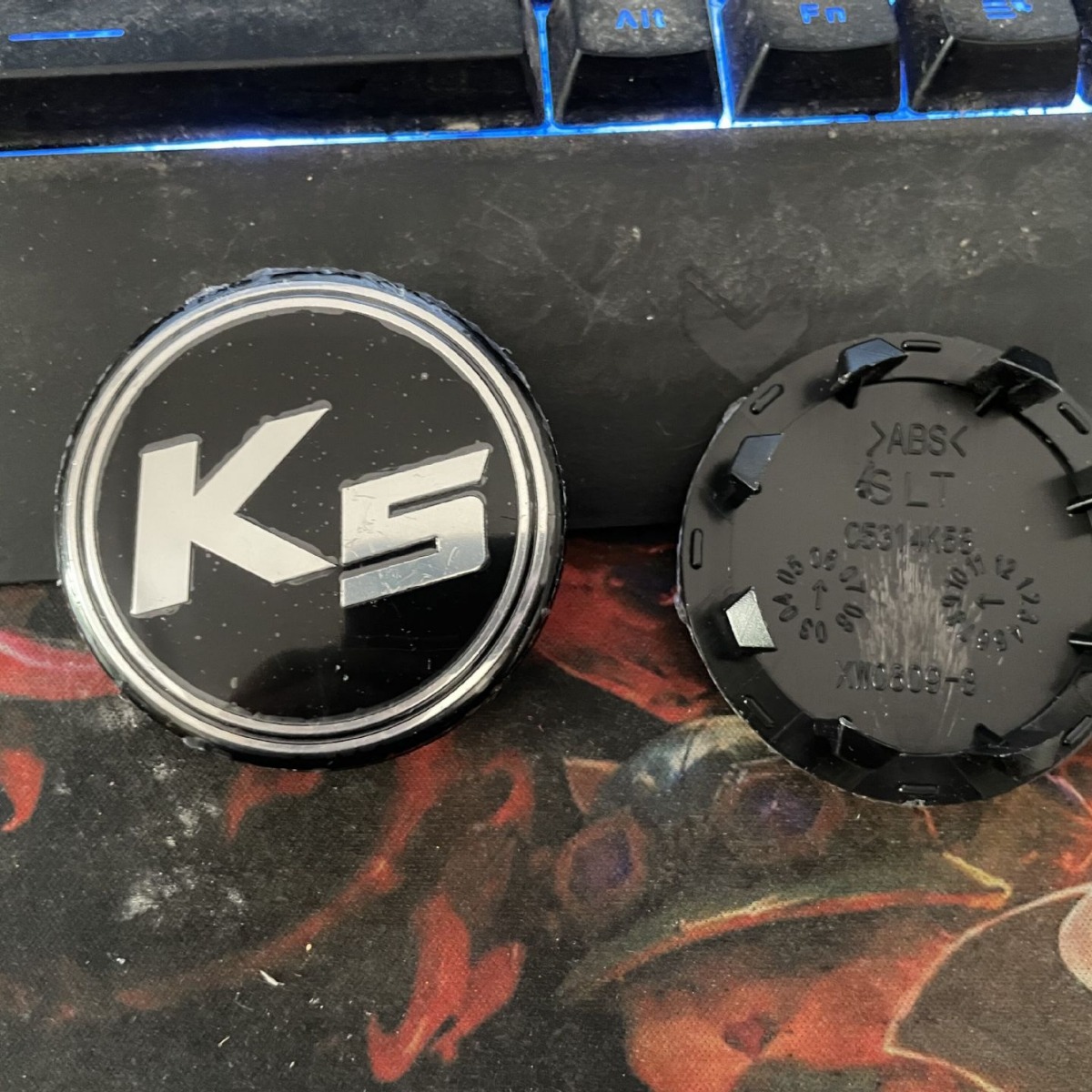 Applicable to Kia K2K3K4k5 Wheel Hub Cover Sorento Selatu Freddy Lion Race Tire Center Cover Car Mark