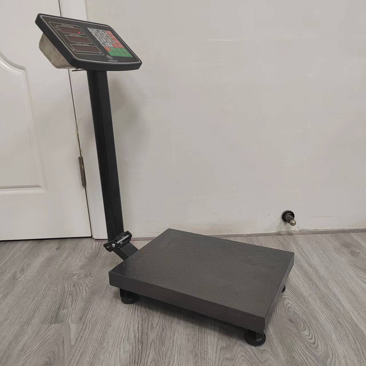 Foreign trade electronic scale commercial 100kg carbon steel pricing platform scale 150kg precision scale 300kg electronic platform scale