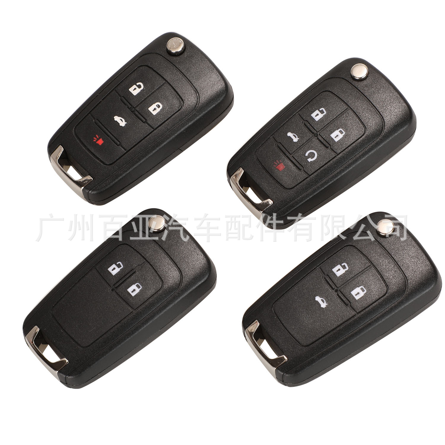 Подходит для 2, 3, 4, 5 ключей Chevrolet Opel Buick корпус складывающегося дистанционного ключа замена корпуса