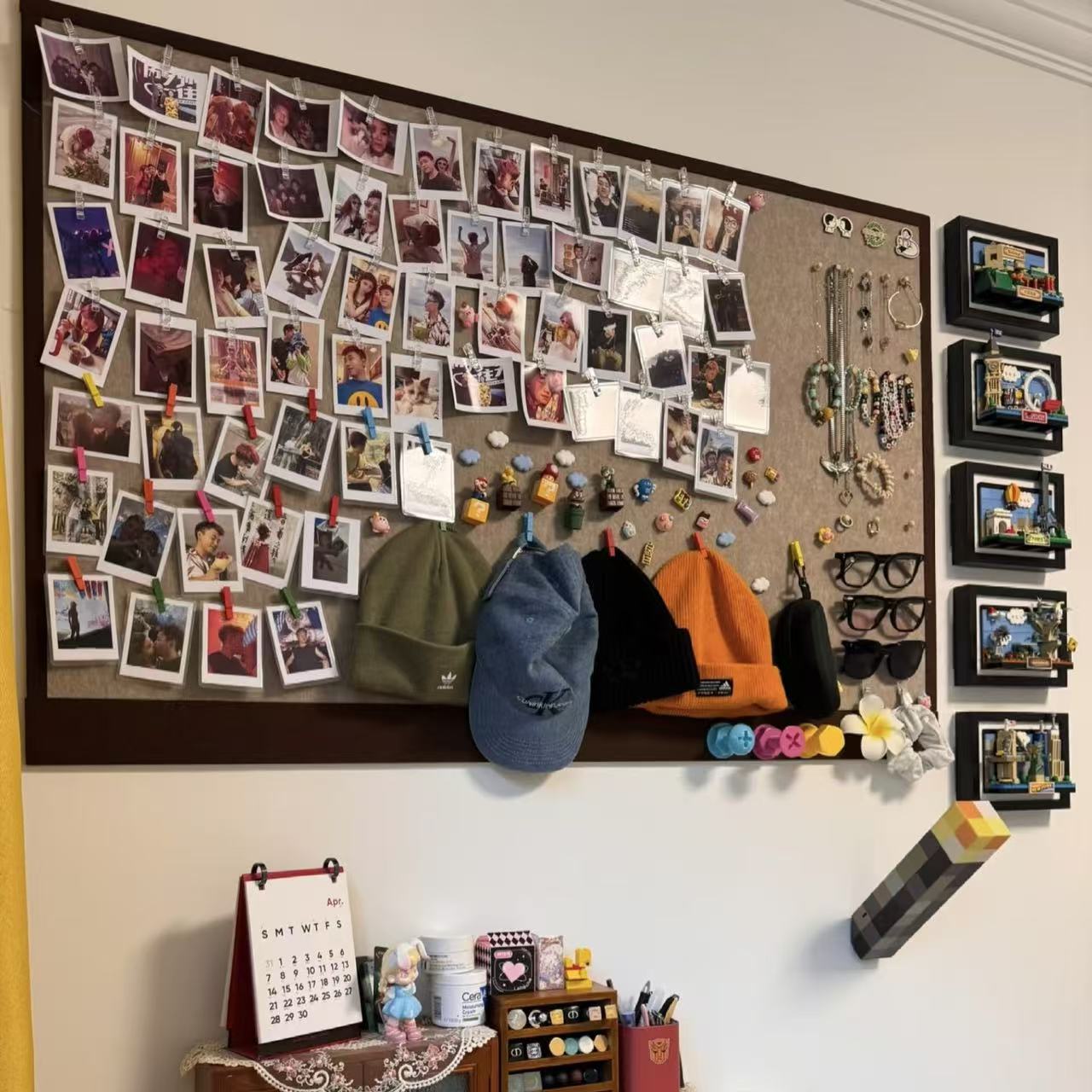 Фетровая доска для фото, фон для фото, фоновая доска для сообщений, культурная стеновая доска, фото-стена в гостиной