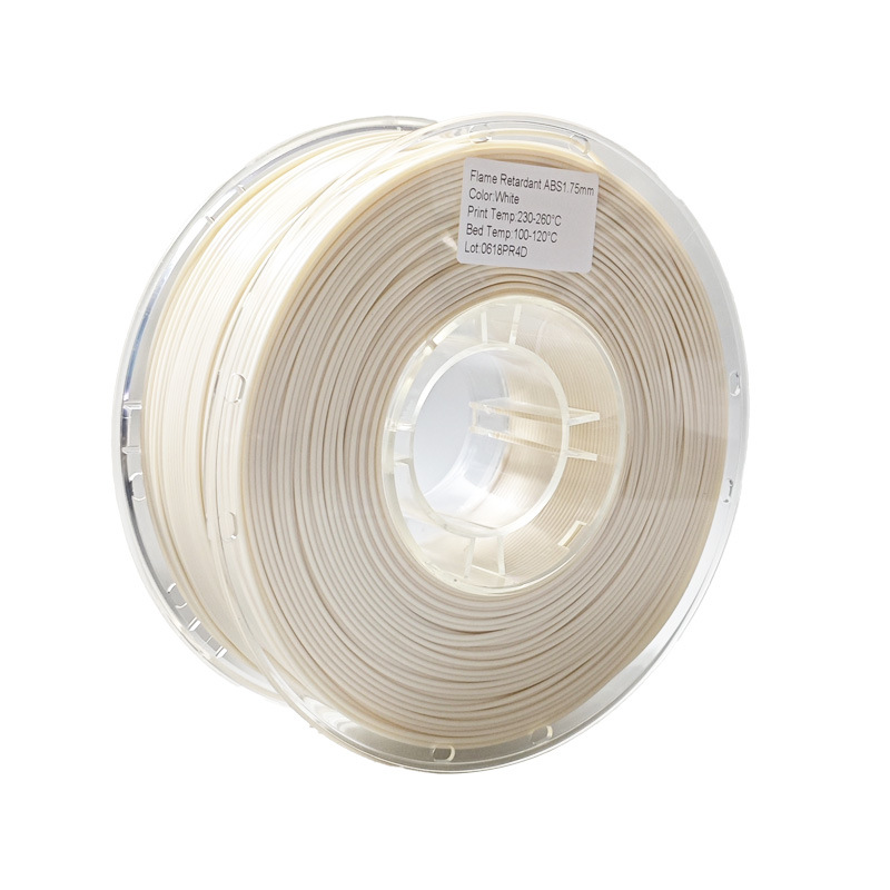 Pinrui 3D Printing Filament Abs Flame-Retardant Fireproof 3D Abs Material Flame-Retardant and Safe