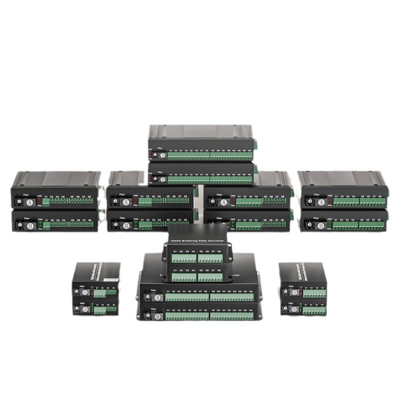 Commercial industrial grade 2-way 4-way 8-way 16-way single-way two-way switch optical terminal to optical fiber transmission extension