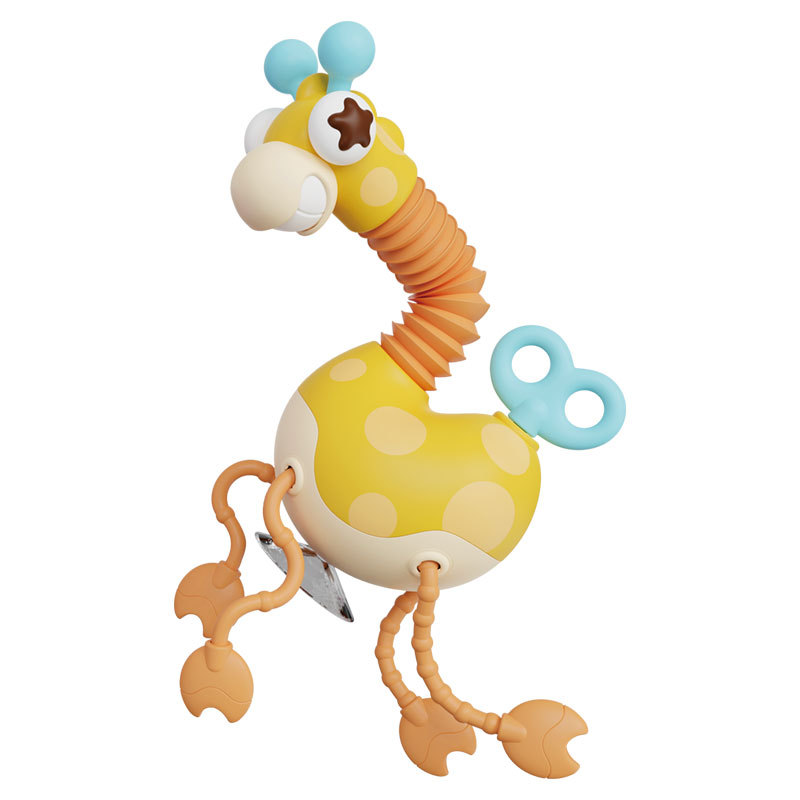 Baby Draw Toy Giraffe Lala Baby Hand Fine Training 1-2 Years Old Puzzle Early Education Teeth Gum