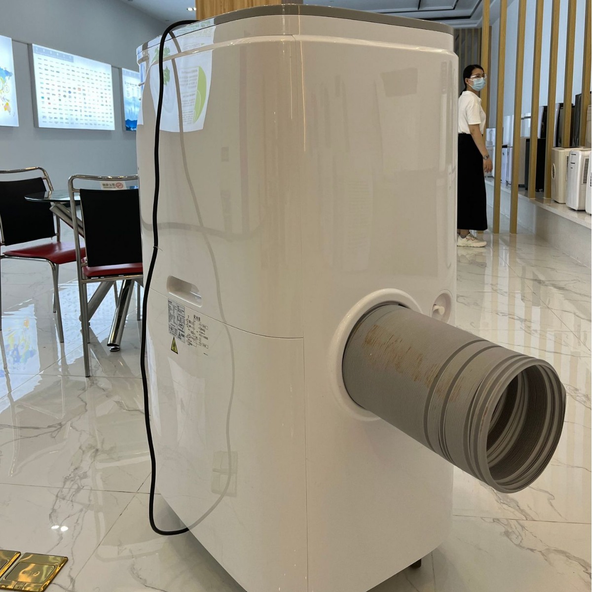 5 Hp Commercial Mobile Air Conditioner Single Cooling Installation-Free All-In-One Machine Without Drainage 4 Hp Industrial Cabinet Machine Export Domestic Sales Agent