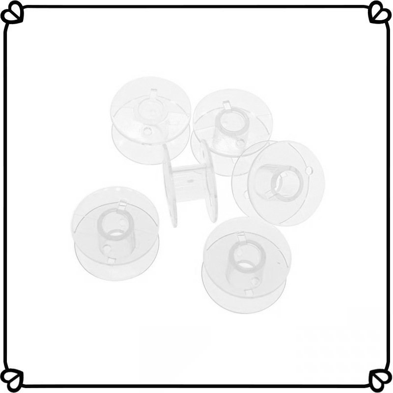 Multifunctional household plastic bobbin lock cylinder sewing machine bobbin sewing machine accessories winding confidence coil bobbin bottom line