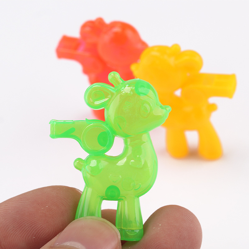 With Candy Small Toys Sika Deer Whistle 4.5cm Gashapon Ball Wholesale Toys