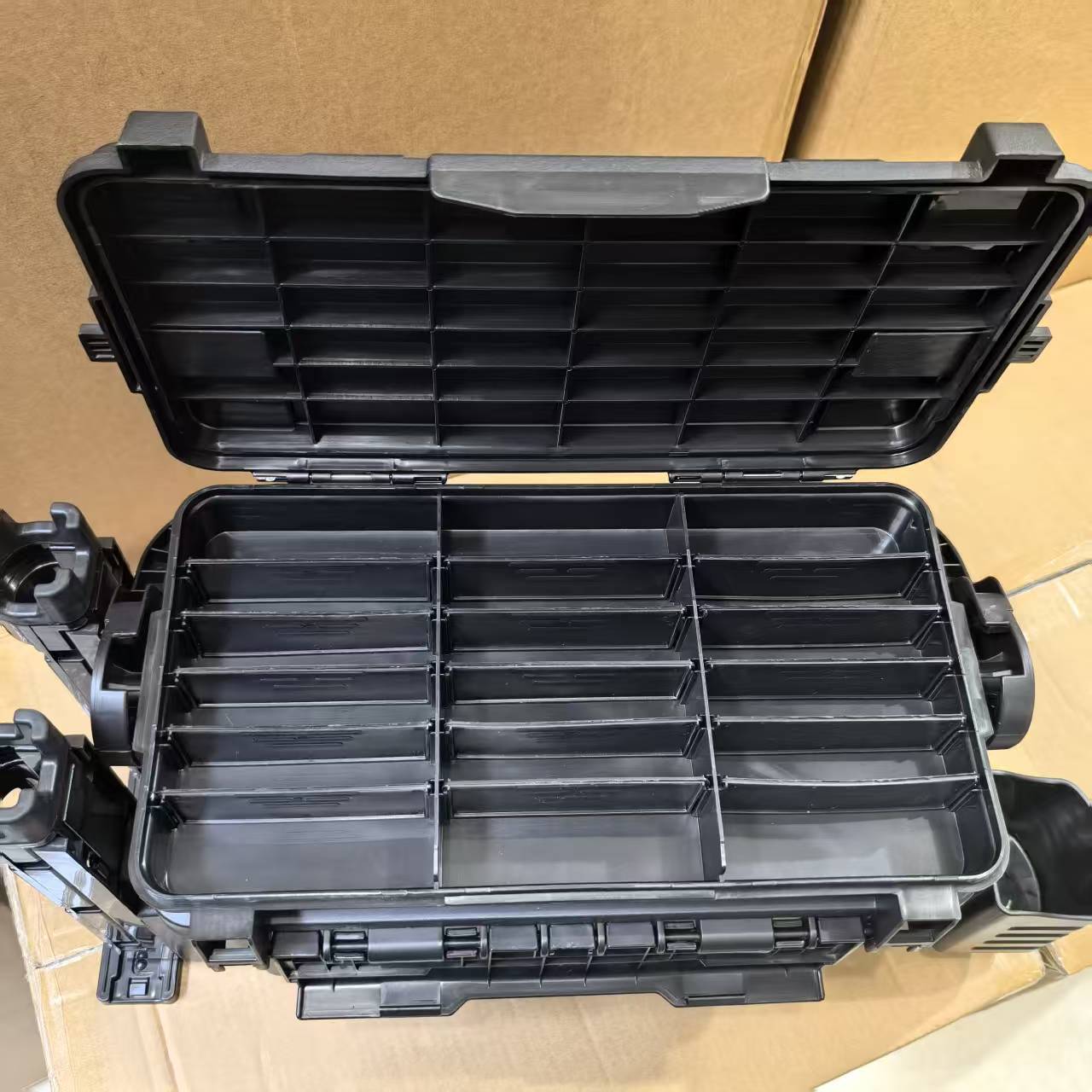 Hot-Selling Lure Box, Multi-Functional Fish Box, Rod Insert, Can Sit on Sea Fishing, Rock Fishing, Large-Capacity Storage Box, Fishing Gear Storage Accessories