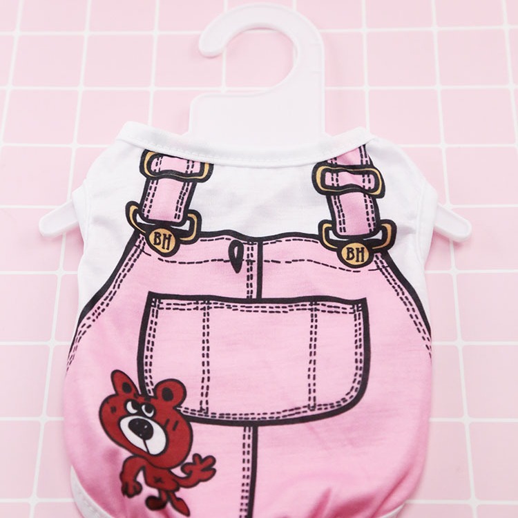 Factory Direct Sales Dog Cat Pet Plastic Clothes Rack Rose Red Children's Small Clothes Hanger Wholesale Cute