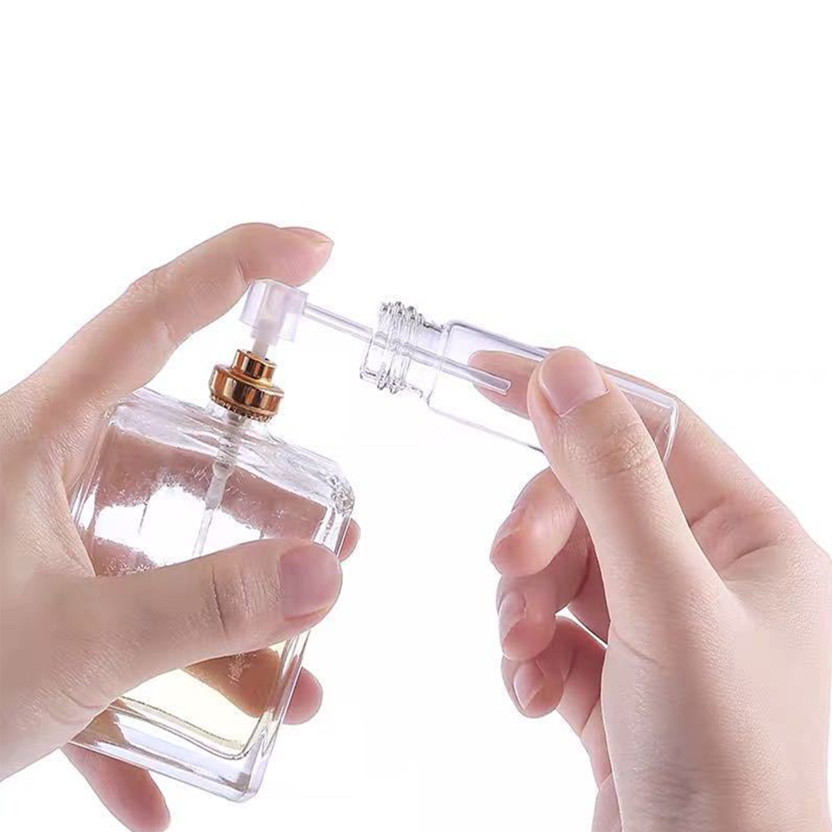 Perfume dispenser perfume bottle sample special separator sub-packaging tool pump head 5PCS