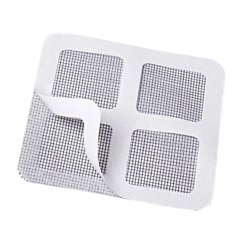 Screen Window Repair Subsidy Floor Drain Sticker Window Water Hole Patch Hole Patch Screen Mesh Artifact Household Self-adhesive Velcro